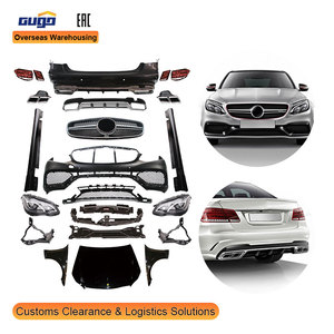 Bộ bodykit GUGO cao cấp dành cho Mercedes Benz W211 2008-2013, nâng cấp phụ kiện kiểu dáng E63 W212, cản trước sau, tình trạng mới - Product Image 1