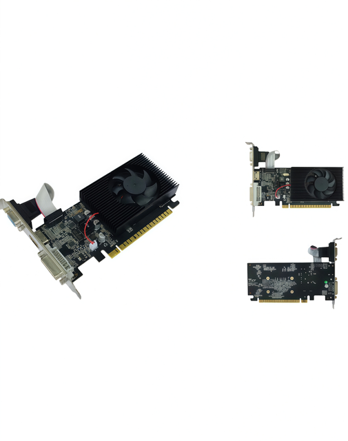 New Discrete Graphics Card with HDMI VGA DVI Interface GT730 2G/64BIT