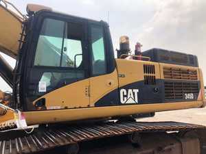 Pelle sur chenilles Caterpillar 345d d'occasion 45 tonnes prix raisonnable cat 345 d machinerie lourde 345dl - Product Image 3