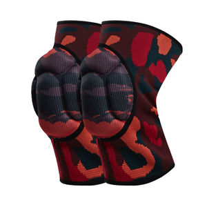 Genouillères anti-chute pour la musculation, les squats, le fitness, le sport, genouillères de soutien, genouillères en éponge épaisse camouflage - Product Image 4