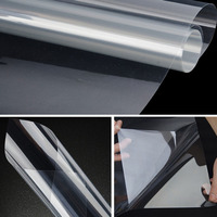 Autocollants en feuille transparente PET non magnétique, réutilisables pour tableau blanc scolaire/bureau, et gribouillage à domicile