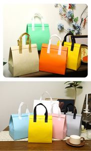 ถุงเก็บความร้อนแบบไม่ทอสำหรับอาหารร้อน-เย็น ใช้ซ้ำได้ เหมาะสำหรับใส่กาแฟ นม ชา อาหารเย็น อาหารทะเลสด อาหารสัตว์เลี้ยง - Product Image 2