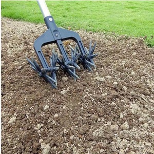 Outil manuel de déchaussement du sol robuste pour jardinage, outil à main pour l'entretien des pelouses, des parterres de fleurs et des jardins potagers, aération du sol extérieur - Product Image 5