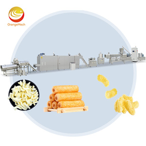 Machine extrudeuse ORME <span class=keywords><strong>Puff</strong></span> Corn <span class=keywords><strong>Flex</strong></span> pour la production de snacks soufflés fourrés au fromage (chips de maïs, spirales de maïs) - Product Image 1