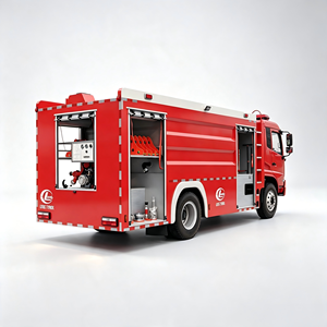 Camión de Bomberos 4x2 de Servicio Pesado Dongfeng con Tanque de Agua de 8 Toneladas, Camión de Bomberos para Rescate y Emergencias - Product Image 1