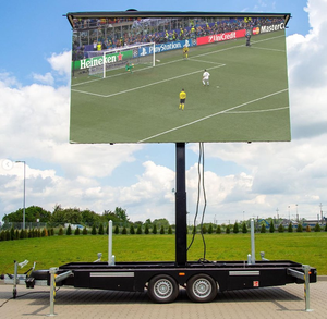 P4 <b>Towable</b> Mobile LED Trailer Screen Outdoor Waterproof Advertising Billboard for Retail Store & Showroom - Product Image 4