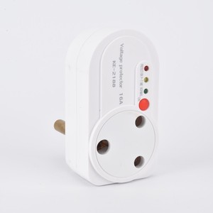 Protector de Voltaje para Enchufe Sudafricano de 16A AC220V, Protección para Refrigerador, 60Hz, Función de Autoprueba - Product Image 2