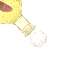 Carafe à vin en verre transparent Ru Star Luxury 250ml/500ml/1000ml avec bouchon en verre hermétique pour vin, spiritueux, décoration de bar à domicile
