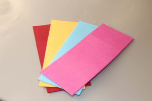 Serviettes de table en lin <span class=keywords><strong>pré</strong></span>-pliées de style sac Airlaid Serviettes imprimées colorées Papier de <span class=keywords><strong>serviette</strong></span> Airlaid avec poche pour couverts - Product Image 2