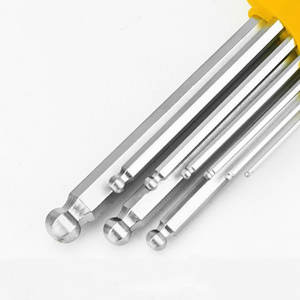 1.5 à 9Mm prix d'usine outil de quincaillerie en acier trempé longue <span class=keywords><strong>clé</strong></span> <span class=keywords><strong>Allen</strong></span> de Type L <span class=keywords><strong>clé</strong></span> hexagonale - Product Image 4