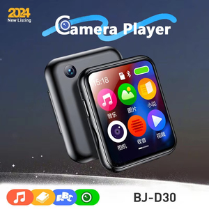 เครื่องเล่นเพลง MP3 ไร้สายหน้าจอสัมผัส IPS ขนาด 2 นิ้ว ความจุ 64GB สำหรับเล่นกีฬา เครื่องเล่นมีเดีย MP4 พกพา ตัวเครื่องทำจากโลหะผสมสังกะสี รองรับการ์ด TF สำหรับใช้ในยิม - Product Image 6