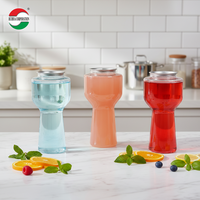 Bouteilles de jus en plastique PET de 500 ml avec design personnalisé et couvercle facile à ouvrir