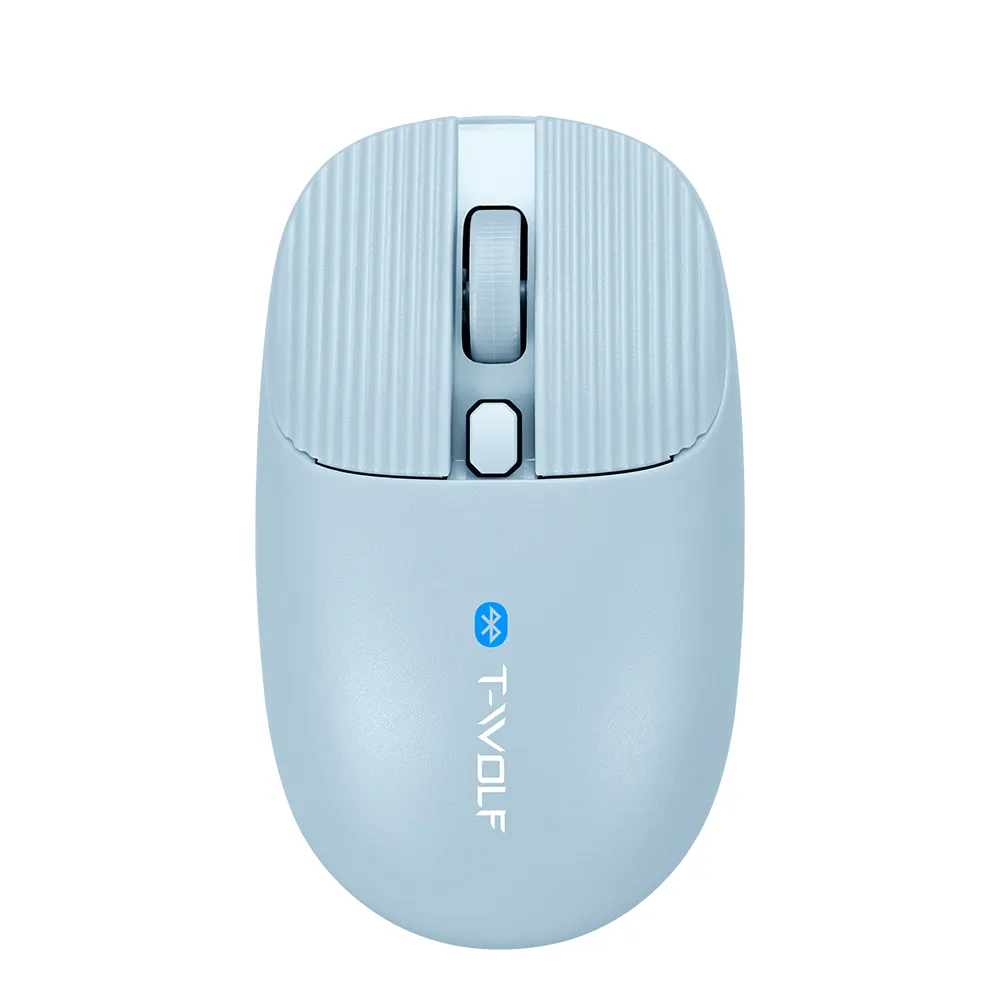 New design TWOLF X9 wireless mouse portable laptop computer mouse mini blue tooth mice for office work or home use