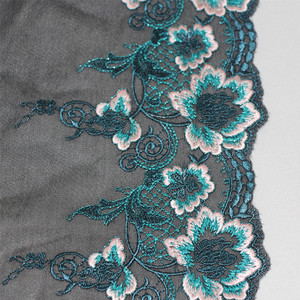 Bán buôn đầy màu sắc hoa không căng đàn hồi ren <span class=keywords><strong>TRIM</strong></span> cho đồ lót biên giới ren cắt tỉa - Product Image 6