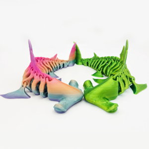ONR Custom 3D Printed PLA Articulated Animal & Dinosaur Toys with Original Packaging for 7-12 Months Unisex - Product Image 1