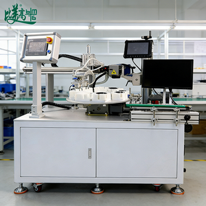 Máquina de marcado láser de fibra para productos esféricos y carcasas de lámparas con posicionamiento rotatorio, grabado de información de producción y mesa de operación personalizada - Product Image 1