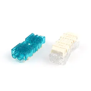 BXT12 blue grease moistureproof telephone drop wire 4pin butt connector