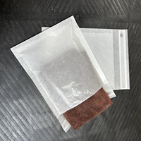 Fabrication de sacs d'emballage en cire de verre anti-graisse pour vêtements pour chaussettes et fourrure livrés en boîte de type dossier
