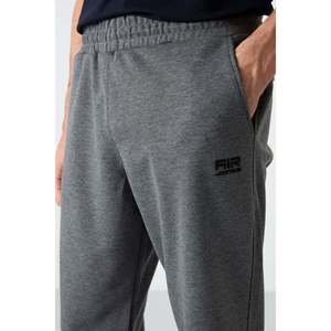 Pantalon de jogging Tommylife pour homme, coupe confortable, taille élastique, respirant, décontracté, anthracite mélangé - Product Image 5