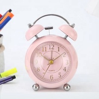 Moderner Digitaler Wecker mit Schlummerfunktion Metall-Tischuhr Geschenk für Schlafzimmer Wohnzimmer Büro Heim-Dekoration