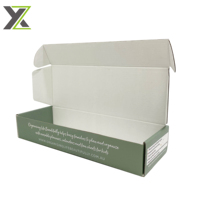 Boîtes d'expédition rigides personnalisées pour plantes vertes, avec laminage mat/brillant, recyclables