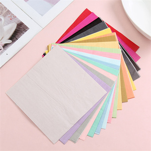 BST Serviettes en <span class=keywords><strong>papier</strong></span> de mariage jetables à 2 plis blanches avec impression or argent Style de sac durable pour les dîners <span class=keywords><strong>et</strong></span> les invités - Product Image 1