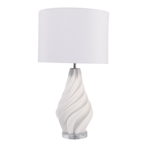 Lampada da Tavolo Decorativa 3D con Base a Spirale, Elemento d'Arredo Moderno per Soggiorno e Casa - Product Image 5