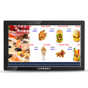 32 inch split screen LCD digital signage board burger chain digital display boards - Product Image 1