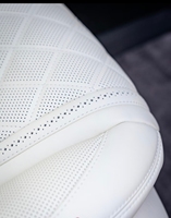 Ensemble complet d'accessoires sur mesure pour Mercedes Benz Classe G G500, housses de siège de voiture 5 places en cuir véritable, coussin de siège avant et arrière