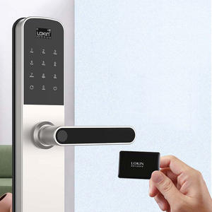 थोक सुरक्षित पोर्टेबल बुद्धिमान इलेक्ट्रॉनिक कार्ड डिजिटल कुंजी बॉयोमीट्रिक फिंगरप्रिंट स्मार्ट ताले - Product Image 6