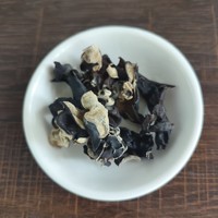 Champignons noirs séchés, champignons oreilles de chat blancs et croustillants, vente en gros pour salades et sautés