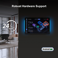 Smart Home Panel de control Montaje en pared Android Tablet 7 "RK3566 4 + 64GB POE RS485 Linux Industrial