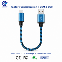 Câble USB 2.0 A vers Type C de qualité industrielle, charge rapide 3A, blindé, tressé en nylon, pour scanner d'imagerie médicale CNC