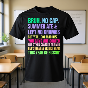 Camiseta del primer día de clases de Gen A Slang Teachers 2025 - Product Image 3