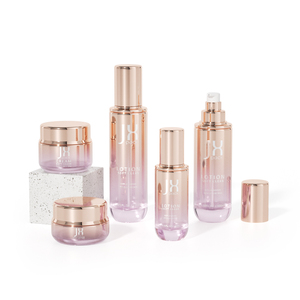 El tarretard de crema pots cosmétiques élégants emballage de soins de la peau 30g 50 grammes pot de crème en verre mat avec couvercle argenté - Product Image 3