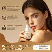 Sérum Visage Coréen au Ginseng Panax Anti-Âge Raffermissant Réducteur de Rides Hydratant Essence OEM Soins de la Peau Usine Personnalisée