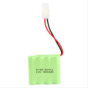 Paquete de Baterías Nimh de 4.8 Voltios, Paquete de Baterías Recargables Ni-Mh AA de 4.8V y 1800mAh - Product Image 1