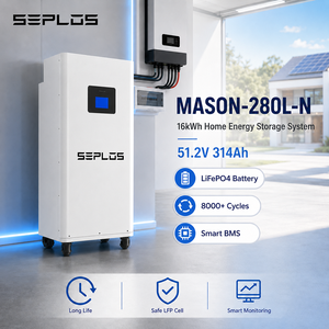 Batería de iones de litio LiFePO4 de 48V para sistema de almacenamiento de energía solar doméstico, 51.2V 100Ah 200Ah 314Ah 628Ah, más de 8000 ciclos, en stock en la UE. - Product Image 4