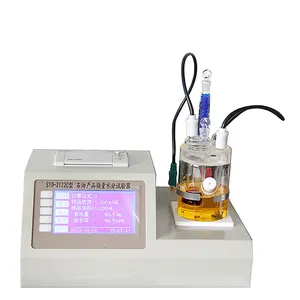 Automatic Portable Coulometric Titration Karl Fischer Analyzer Oil Trace Moisture Test Apparatus