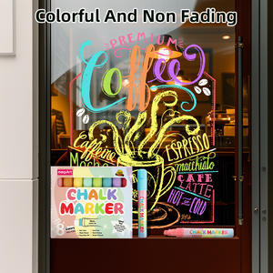 Vente en gros de marqueurs <span class=keywords><strong>craie</strong></span> Macaron <span class=keywords><strong>couleur</strong></span> gomme marqueur stylo 10mm pointe plate liquide <span class=keywords><strong>craie</strong></span> marqueurs effaçables à sec tableau noir stylo <span class=keywords><strong>craie</strong></span> - Product Image 4