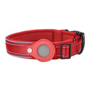 <span class=keywords><strong>Collar</strong></span> Ajustable de Nailon para Mascotas, Gatos y Perros, Acolchado con Soporte para AirTag, Hebilla de Seguridad con Bloqueo, Reflectante, para Todas las Razas, Entrenamiento - Product Image 1