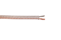 Câble audio haut de gamme Hi-Fi 200 brins transparent flexible en cuivre pur OFC à faible distorsion et basses plus riches pour enceintes