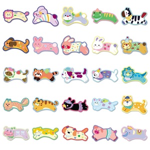 Pegatinas troqueladas de dibujos animados - Calcomanías de vinilo impermeables <span class=keywords><strong>para</strong></span> regalos, diarios, manualidades infantiles y proyectos de bricolaje - Product Image 3