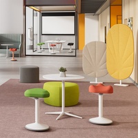 Tabouret à bascule, wobbler universel et moderne, perche réglable, ergonomique, Active et antidérapant, tabouret de bureau, à roulettes