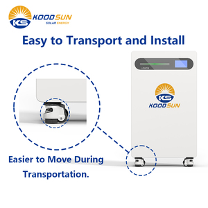 Koodsun baterai 16kWh Lifepo4, untuk penyimpanan energi surya hibrida dan daya rumah pintar - Product Image 2