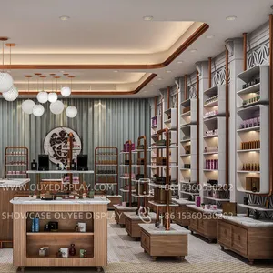 Khái Niệm Trang Trí Cho Cửa Hàng Bán Lẻ Nước Hoa Nhỏ Trưng Bày Nước Hoa Vừa Vặn Thiết Kế Miễn Phí - Product Image 1