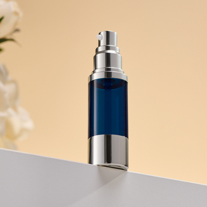 Récipient de luxe rond AS Airless de 30ml pour lotion avec bouteille de couleur bleue personnalisée en aluminium pour artisanat <span class=keywords><strong>électrique</strong></span> vente en gros - Product Image 5
