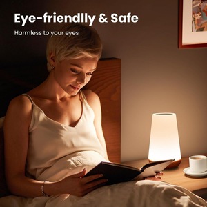 Veilleuse pour enfants en ABS, rechargeable 1200 mAh, avec télécommande tactile, lampe de chevet sans fil, 13 couleurs LED <span class=keywords><strong>RGB</strong></span> - Product Image 4
