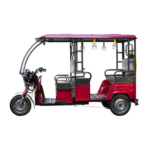 Tricycle électrique cargo bleu à trois roues, carrosserie métallique fermée, cadre en acier durable avec revêtement en poudre, moteur 1000W - Product Image 5