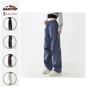 <span class=keywords><strong>Pantalon</strong></span> cargo décontracté et sportif 3-en-1 pour <span class=keywords><strong>femme</strong></span>, coupe droite ample, idéal pour l'extérieur, la randonnée et le travail, collection automne-hiver - Product Image 1